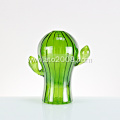 Glass Cactus Vases set